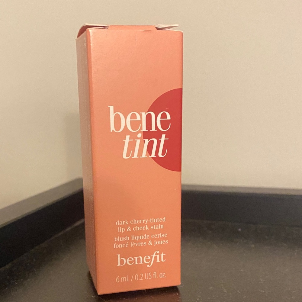 NEW Benefit Benetint Cherry-Tinted Lip & Cheek Stain